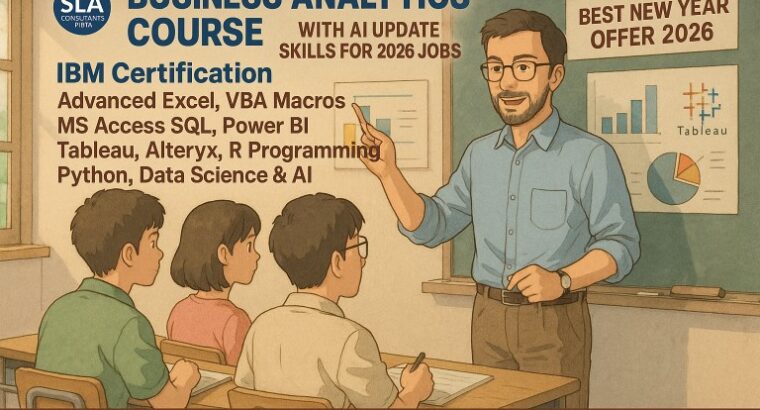 Job Oriented Business Analyst Course in Delhi, 110086. Job Oriented Online Live Data Analyst Training in Chennai by IIT Faculty , [ 100% Job in MNC] July Offer’2026